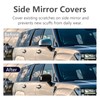 Side Mirror Covers Compatible with Hyundai Santa FE 2025 2024