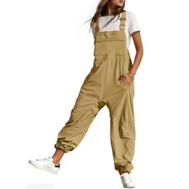 Cicy Bell Womens Casual Overalls Baggy Adjustable Straps Bib Jogger Jumpsuits Cute Cozy Outfits