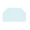 MARUTO ECKMT-1700 PEVA Bicycle Cover for Kids Cars, Polka Dots/Blue