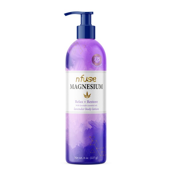 nfuse Magnesium Lotion | Ultra Healing Body Lotion | Natural
