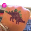 Dinosaur themed Glitter Tattoo Stencils - Perfect for kids temporary
