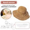 Comhats Sun Hats Women Handmade Straw Hat Packable Summer Beach
