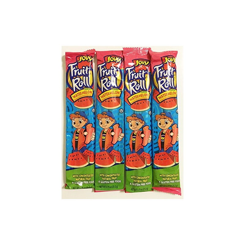 Jovy Fruit Roll Snack, Watermelon, 0.75 Ounce