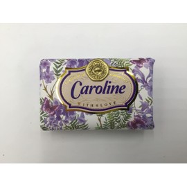 Caroline - Gift Soap Bar For Her Birthday Rose Scent Mum Grandmother Cleanser Lather Present Girl