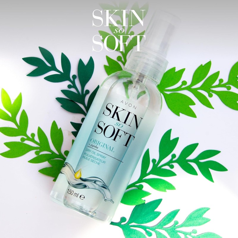 AVON SKIN SO SOFT Original Dry Oil Spray 5 Fl.oz