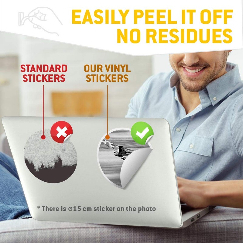 2 x 15cm Vinyl Stickers - Avro Vulcan B2 Bomber