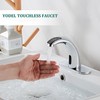 Yodel Faucet Chrome Touchless Bathroom Sink Faucet - Automatic Sensor