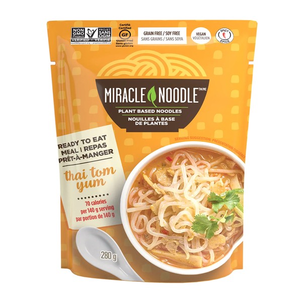 Miracle Noodle Ready To Eat Meal Thai Tom Yum 280g