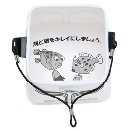 TEAM Tsurimusha Water Pumping Bucket, M, White