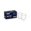 DeLonghi 3oz Espresso Double Wall Thermal Glasses, Set of 2