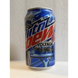 Mountain Dew One (1) Full Can Mtn Dew VOLTAGE 12 oz HTF BB 12/24 PepsiCo NY Mountain Dew