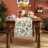 Buxiuer Wildflowers and Herb Spring Table Runner Floral Seasonal Summer