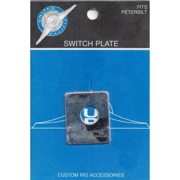 United Pacific (UP) UP Toggle Switch Plate for Peterbilt Rack