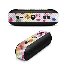 MightySkins Carbon Fiber Skin for Beats by Dr. Dre Pill Plus - Fruit Water | Protective, Durable Textured Carbon Fiber Finish | Easy to Apply, Remove, and Change Styles | Made in The USA