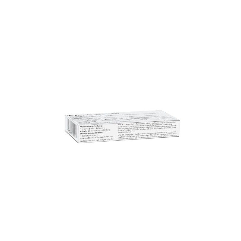 Vitamin B1 Tablets | High Dose Thiamine Tablets | EU