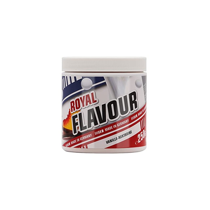 Royal Flavour, Aromapulver, 250g Dose, Vanille-Nektarine