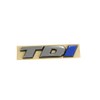 Volkswagen Logo TDI tailgate emblem logo, chrome/blue