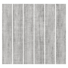 MULGREAT Peel and Stick Floor Tile, 54 Sq.Ft 36 Pieces 36"x6" Long Vinyl Flooring, 1.5mm Thick Waterproof Self Adhesive Tiles for Washroom Kitchen, Stripe Oak