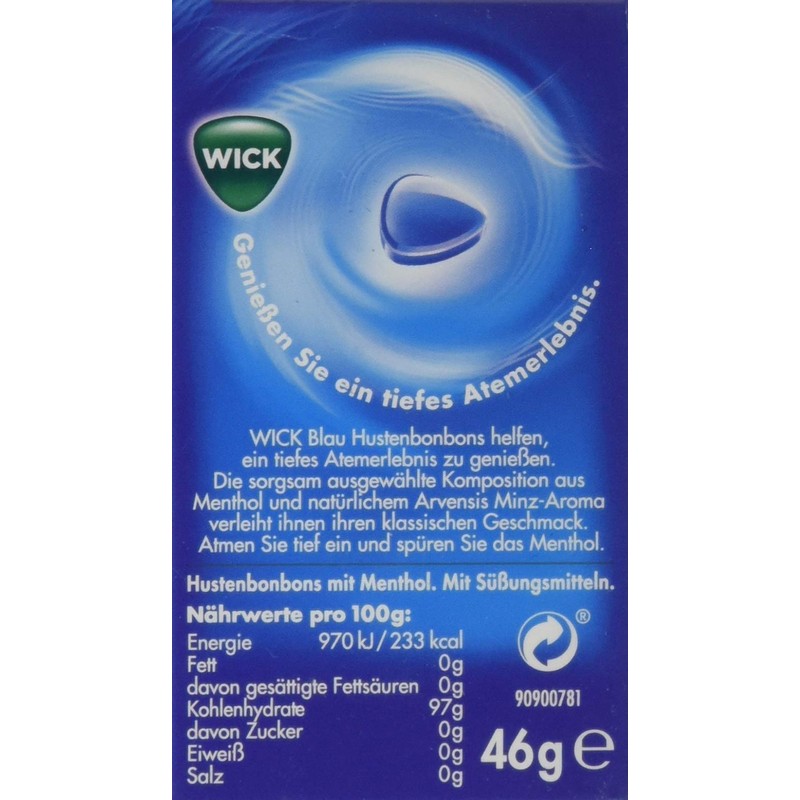Wick Click Box Blue without Sugar Pack of 10 (10