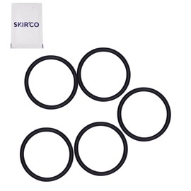 SKIR'CO (5 pcs) Rubber O-Rings 32 x 3 mm, Universal Gasket Sealing Rings, Nitrile Rubber O Rings, Rubber Washers, Plumbing Sealing Rings