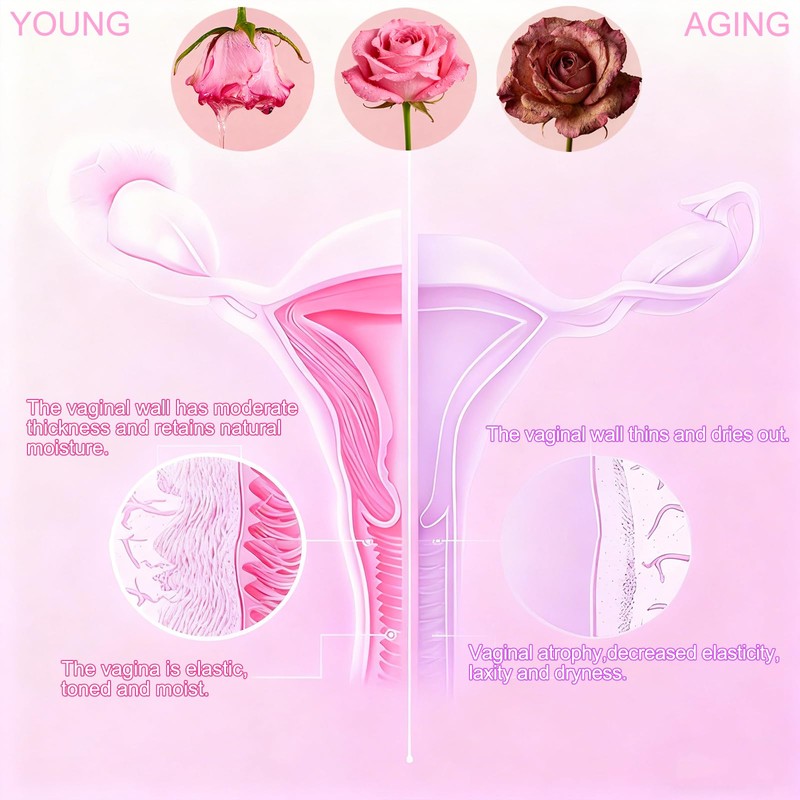 Feminine Care Moisturizing Gel, Long-Lasting Relief for Dryness, pH Balance