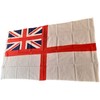 NWFlags White Ensign Flag 5ft x 3ft 75d Premium Polyester