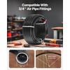 VEVOR Air Compressor Line Kit, 100FT x 3/4", HDPE-Aluminum Compressed