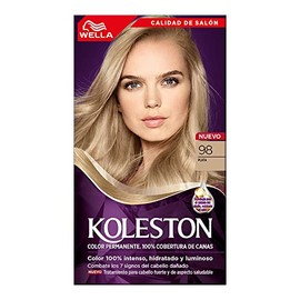 Koleston Tinte Permanente 98 Plata, 70 ml - Paquete de 1 | Crema, Cabello normal, Cobertura de canas