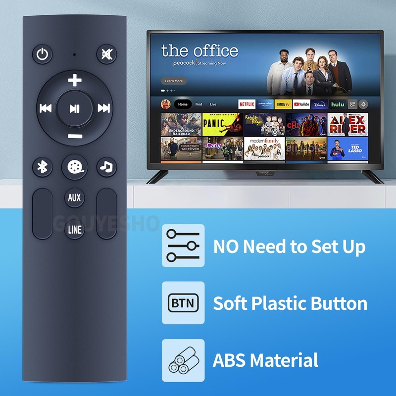 New RC12D Replacement Remote Control for Edifier D12 Integrated Stereo