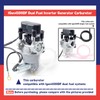 Dusledel Carburetor Kit Replacement for Westinghouse IGen4500DF 4500/3700W 4050/3330W Dual