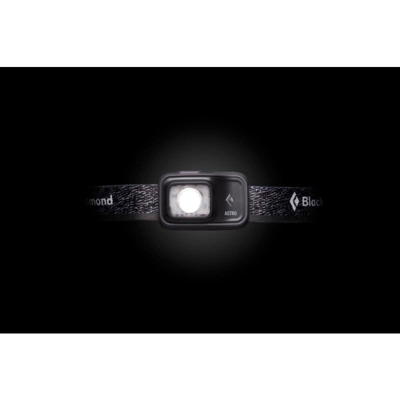 BLACK DIAMOND Astro 300 LED Headlamp, Dimmable Battery Powered IPX4