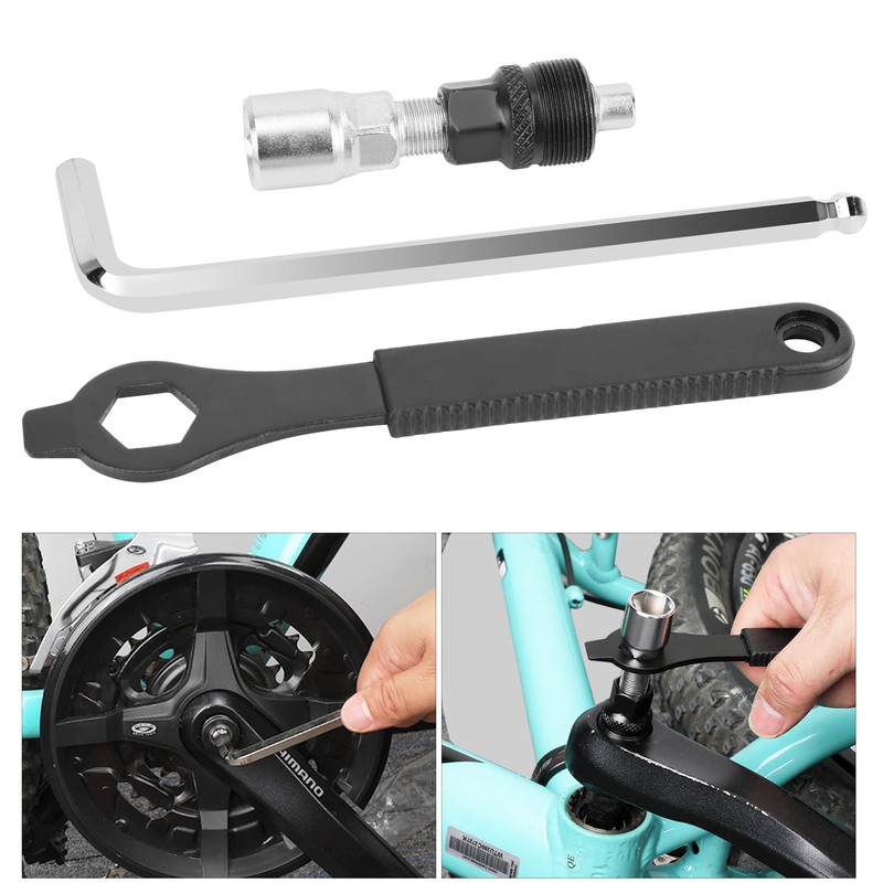 Oumers Bike Crank Puller Tools, Bike Bottom Bracket Remover for