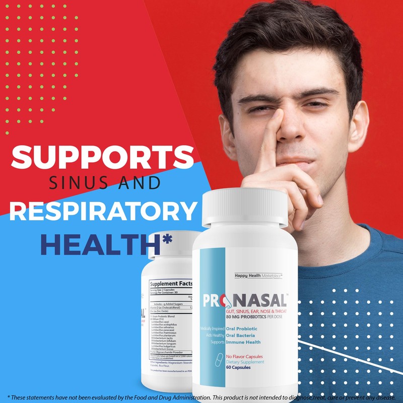 Pro Nasal - Our Best Sinus Support Supplement - Ear