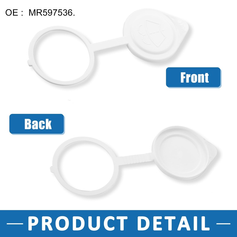 A ABSOPRO Windshield Wiper Washer Fluid Reservoir Tank Bottle Cap