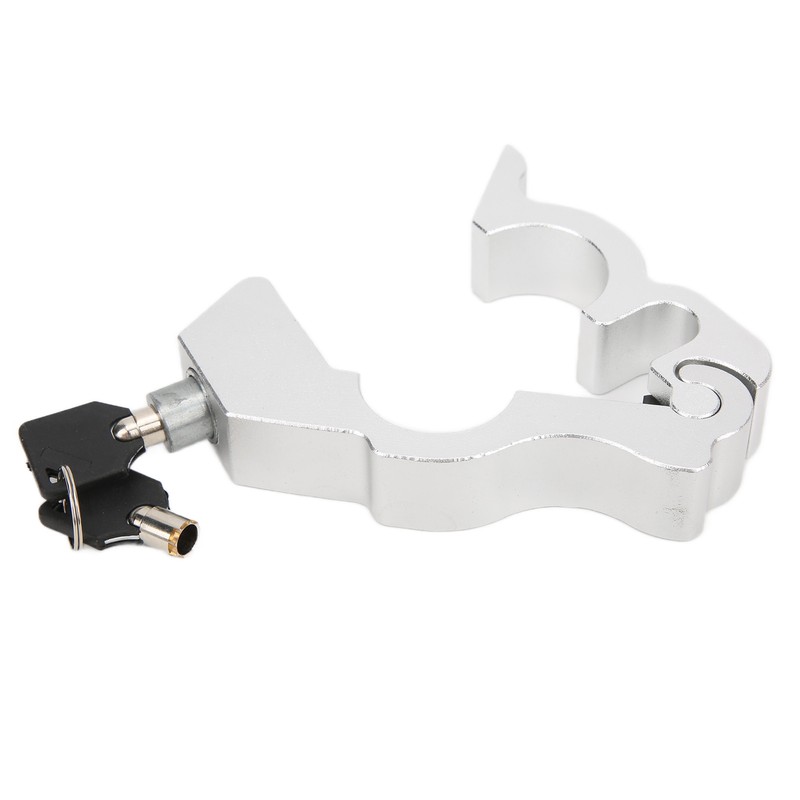 Motorcycle Handlebar Grip Safety Lock AntiThief Decoration Protection Universal for