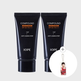 Iope Men Compound Sunscreen SPF 50+/PA++++ 50ml x2 (Includes Slam Dunk Keyring Gift)