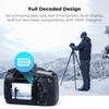 K&F CONCEPT LP-E6P Battery, 2520mAh USB-C R6 Mark III Battery