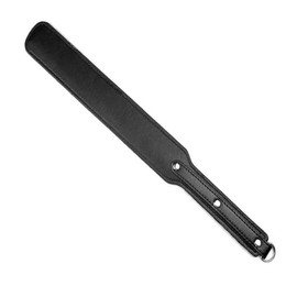 Ueemph 14 inch Faux Leather Paddle,Riding Crop for Horse Training, Stainless Steel Handle