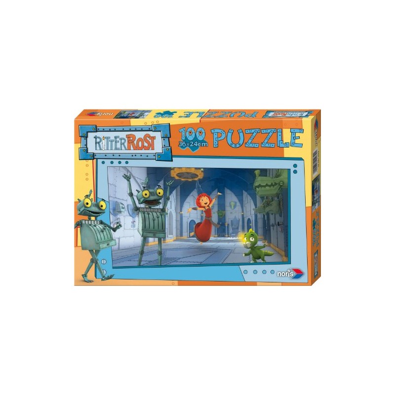 Noris 606031079 - Ritter Rost Puzzle - Burgsaal, 100 Teile