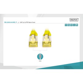 Digitus 0.5 m Cat6 a S/FTP