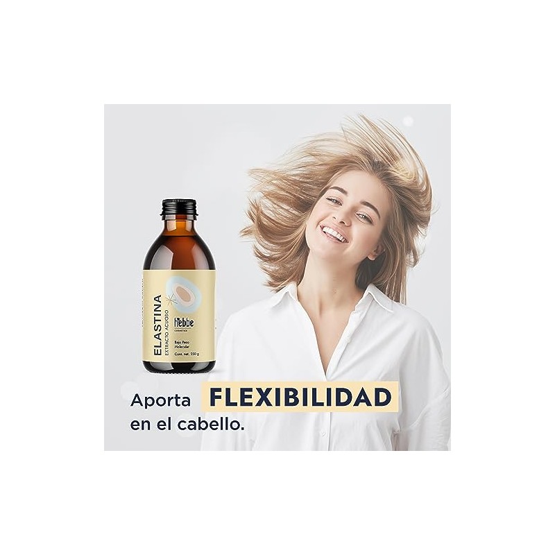 HEBBE - Elastina Acuosa 250 g | Anti-Flacidez y Rejuvenecedor