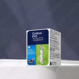 Contour Plus 컨투어플러스 원ONE 시험지 50매입 1개 Contour Plus ONE Test Strip 50 Sheets 1 Piece