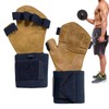 Workout Gloves for Men,Ventilated Weight Lifting Workout Gloves - Weight