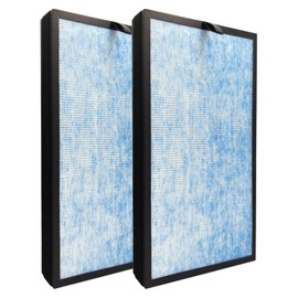 2 Pack HP8 Replacement Filter for SimPure HP8 Air Purifier, 4-in-1, H13 True HEPA with Blue Layer/Activated carbon and Pre-Filter, Model SP-HP8-RF