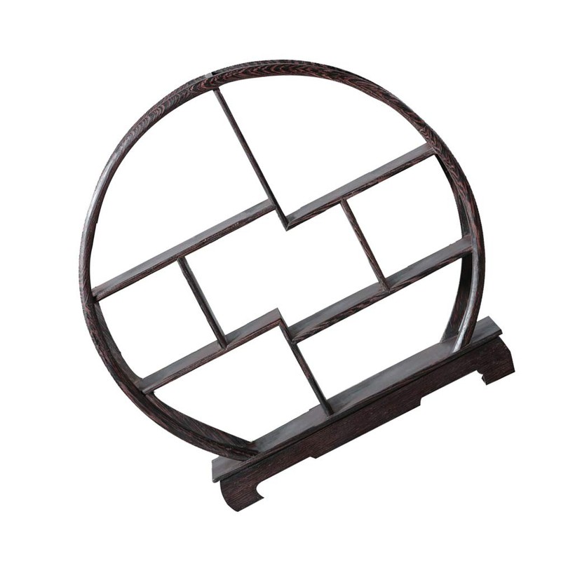 SUPVOX Chinese Wooden Display Stand Solid Wood Assemble Display Rack