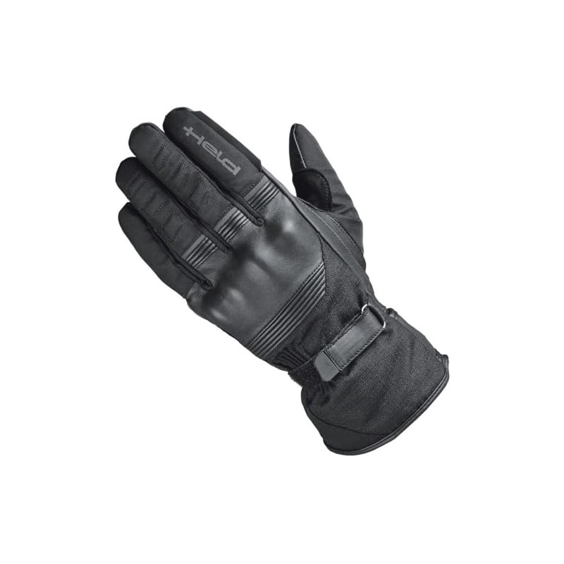 Held Polar 3 Waterproof Motorcycle Winter Gloves, Black, 12