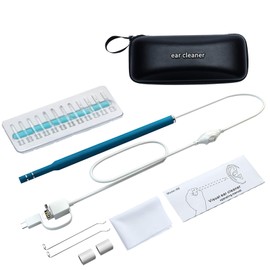 Ear Wax Remover HD Camera 1.3 Megapixel 3 in 1 Ear Camera Scope Ear Wax Removal Kit Blue