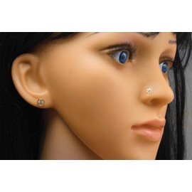 Arranview Jewellery Silver Celtic Design Round Stud Earring (7mm) - 925 Sterling Silver