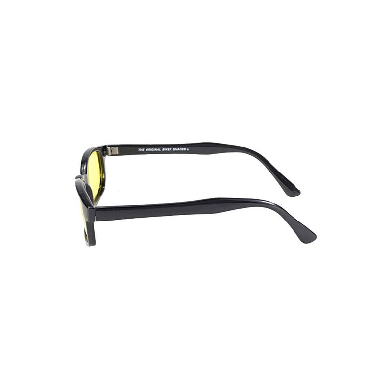 KD's Sunglasses 20129 - Polarized yellow lenses - Bikers