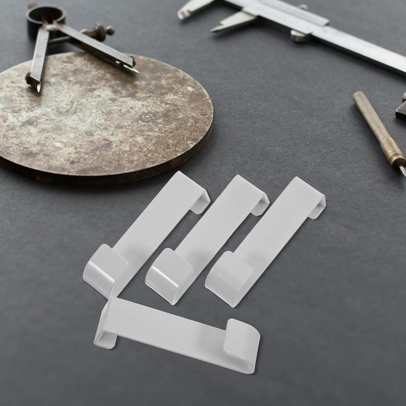 4 Piezas Gancho para Toallas para Puerta de Ducha, Metal